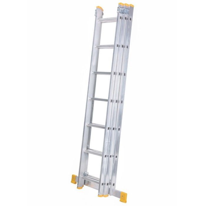 Escalera convertible - MY DESIGN FURNITURE - ATRA - Aluminio ligero - 3 secciones - 7 peldaños