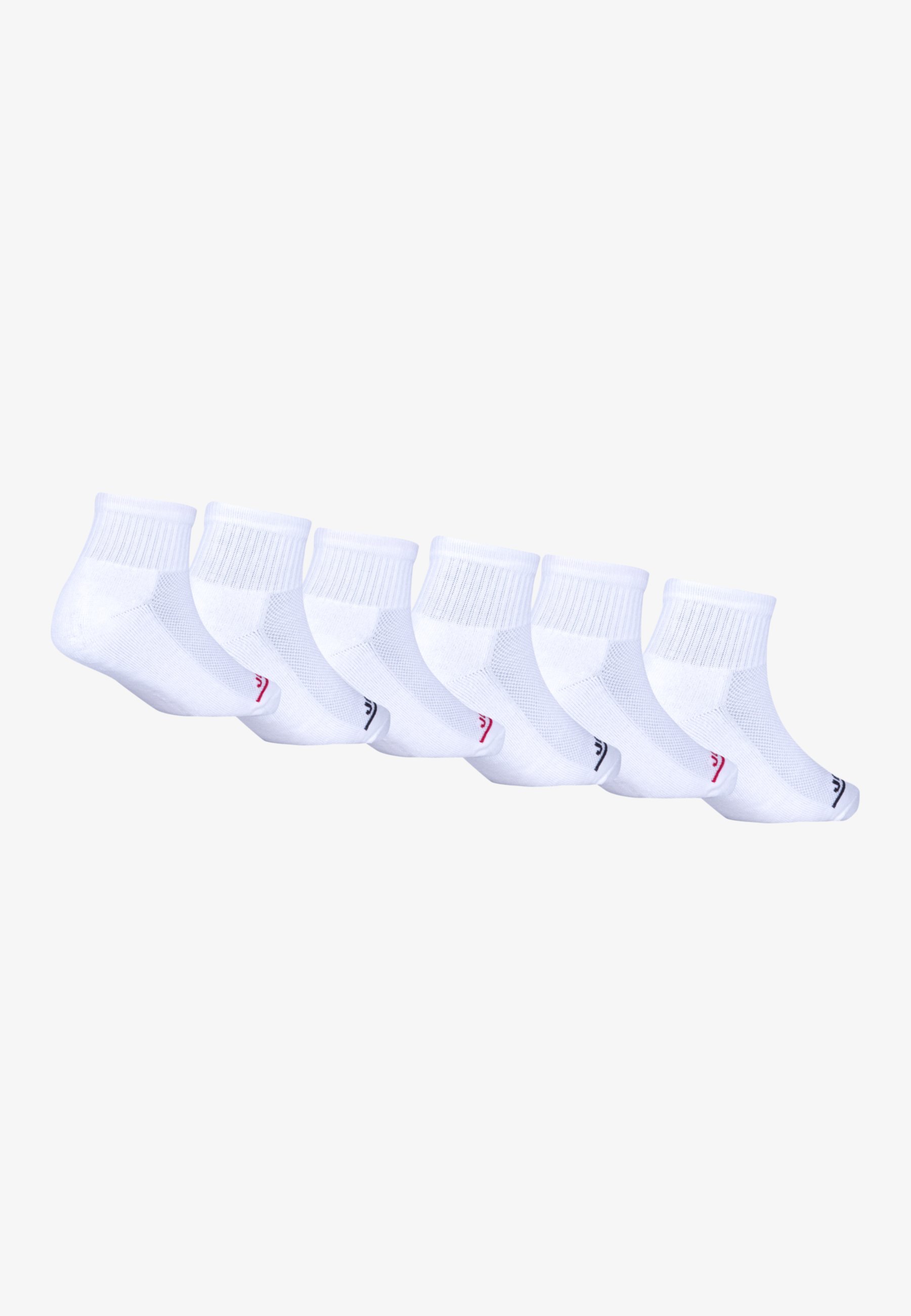 Jordan JORDAN LEGEND ENKELSOKJES 6-PACK - Sportsokken - wit