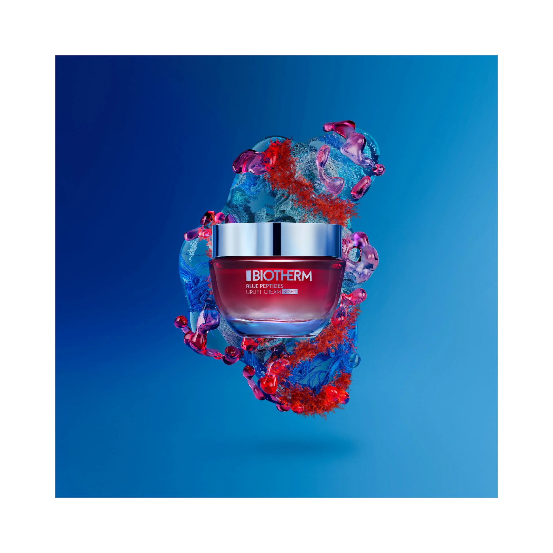 Cremă de noapte hidratantă Blue Peptides Uplift 50 ml - Biotherm