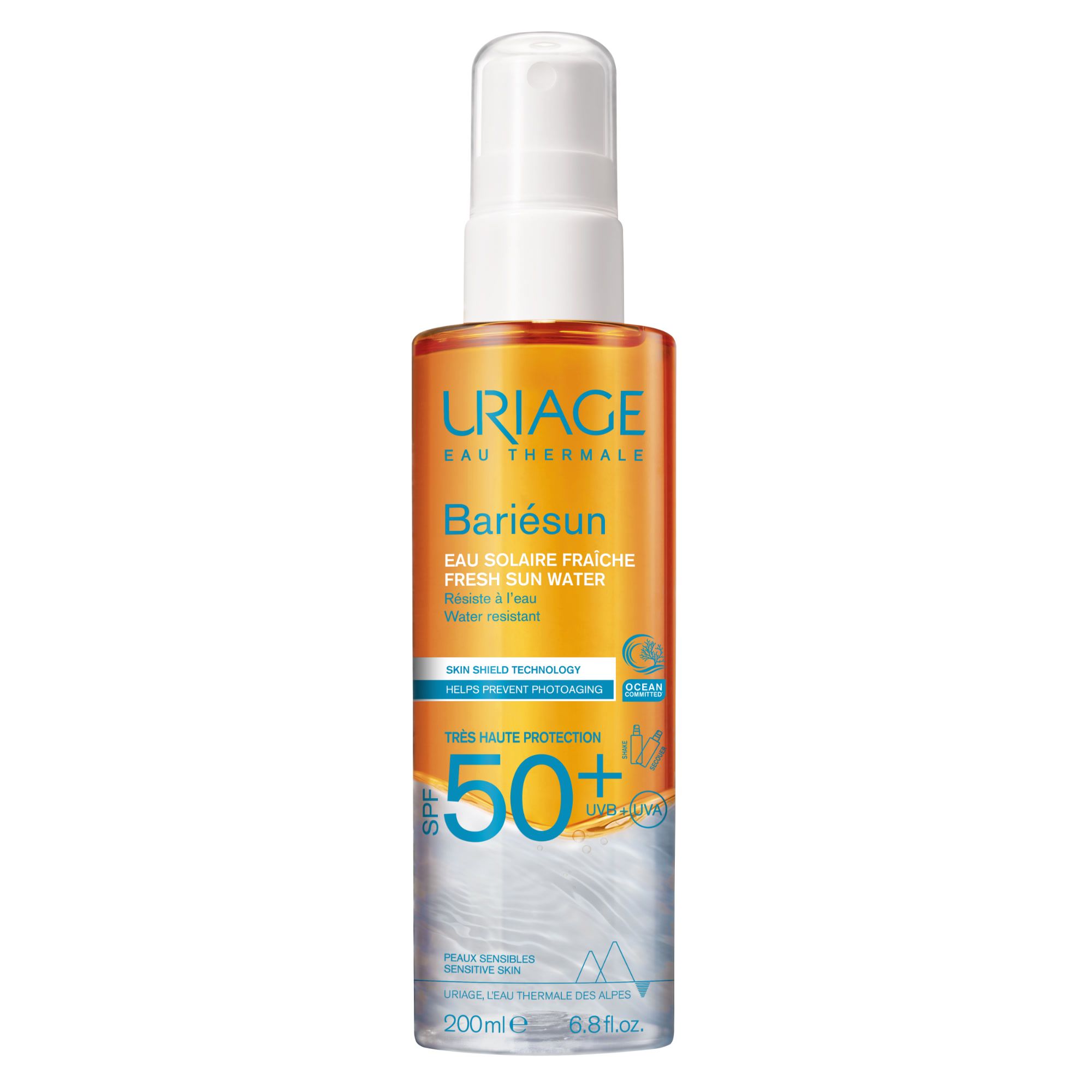 Бариесун освежавајућа вода за сунчање SPF50 Апотека за заштиту од сунца