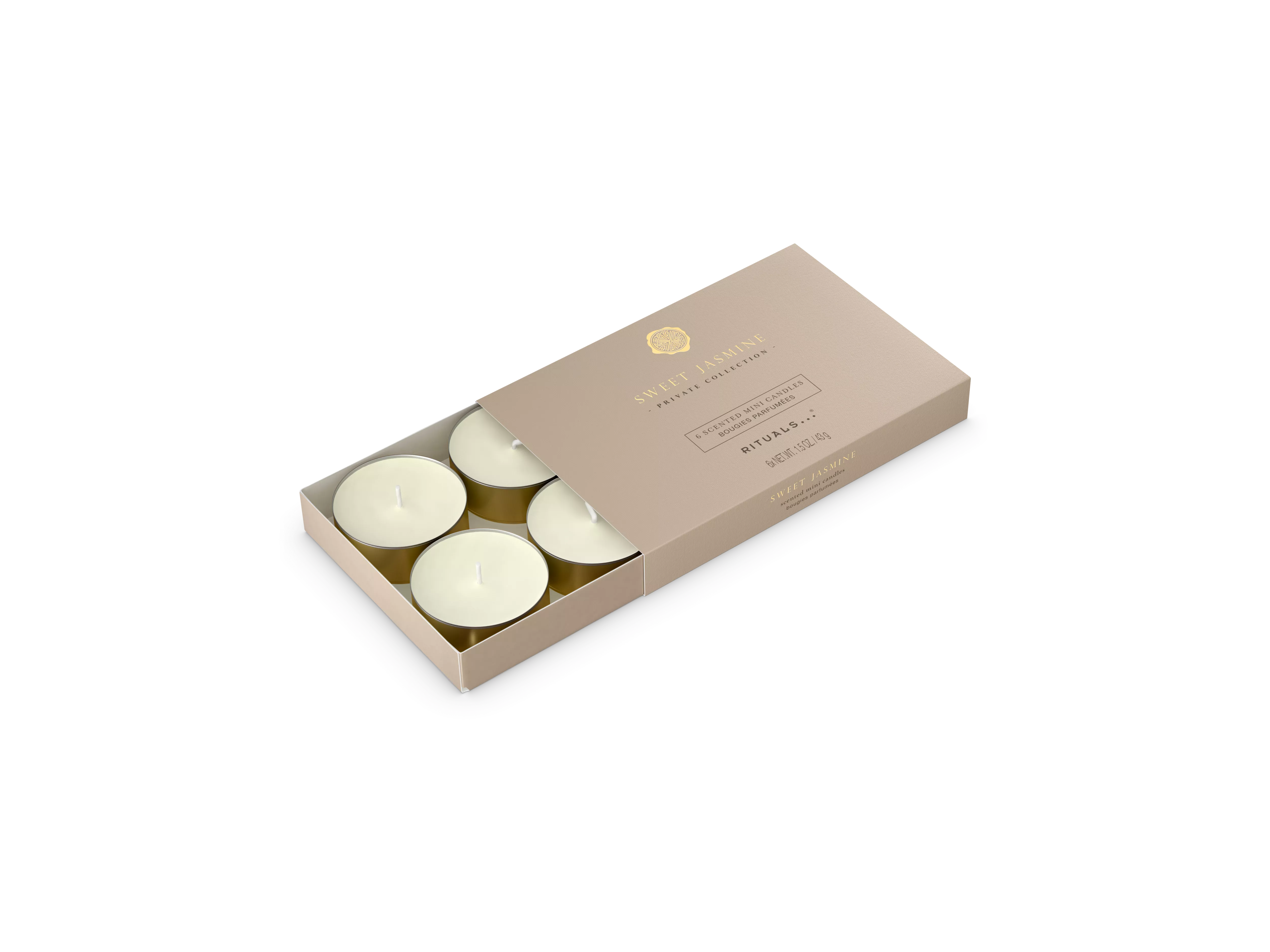 Minivelas aromáticas de jazmín dulce