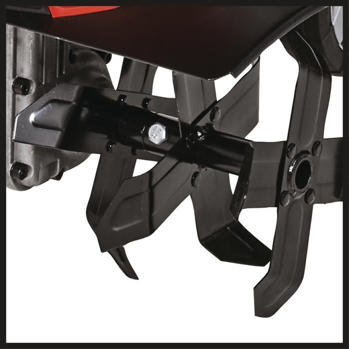 Motocultor eléctrico Einhell GC-RT 1545 M (1500 W, protección contra sobrecarga, manillar plegable, robustas cuchillas de labranza)