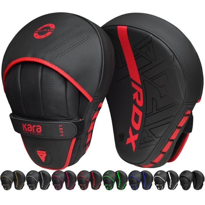 RDX Bear Paws Boxing MMA Arti Marziali Pads Muay Thai Kickboxing Maya Hide Target Focus Pads Taekwondo