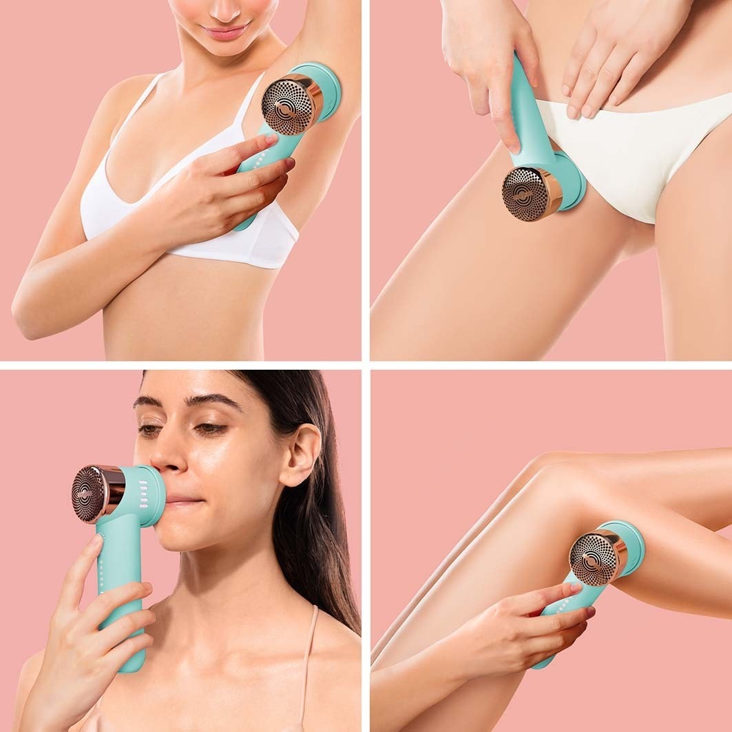 Depiladora FOREO PEACH™ PEACH™ 2 go Peach – Dispositivo IPL avanzado y portátil para la depilación permanente con sistema de enfriamiento – 1 unidad