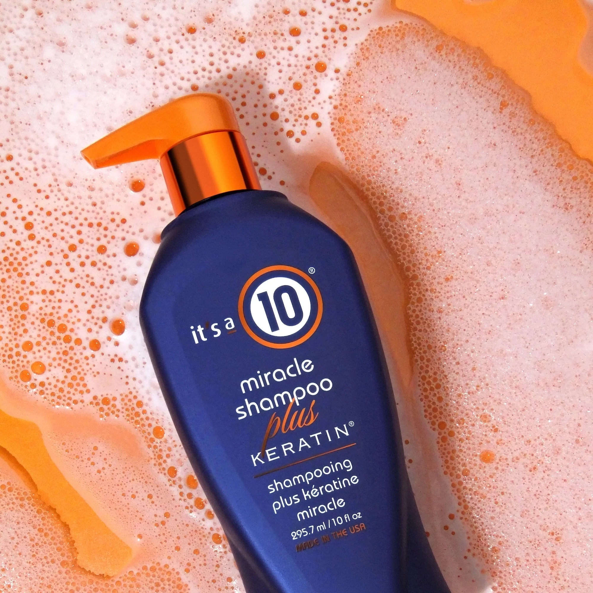 Keratin Collection Miracle Shampoo Plus KERATIN - Shampoo Uso Frequente, Ristrutturanti & Ricostruttivi