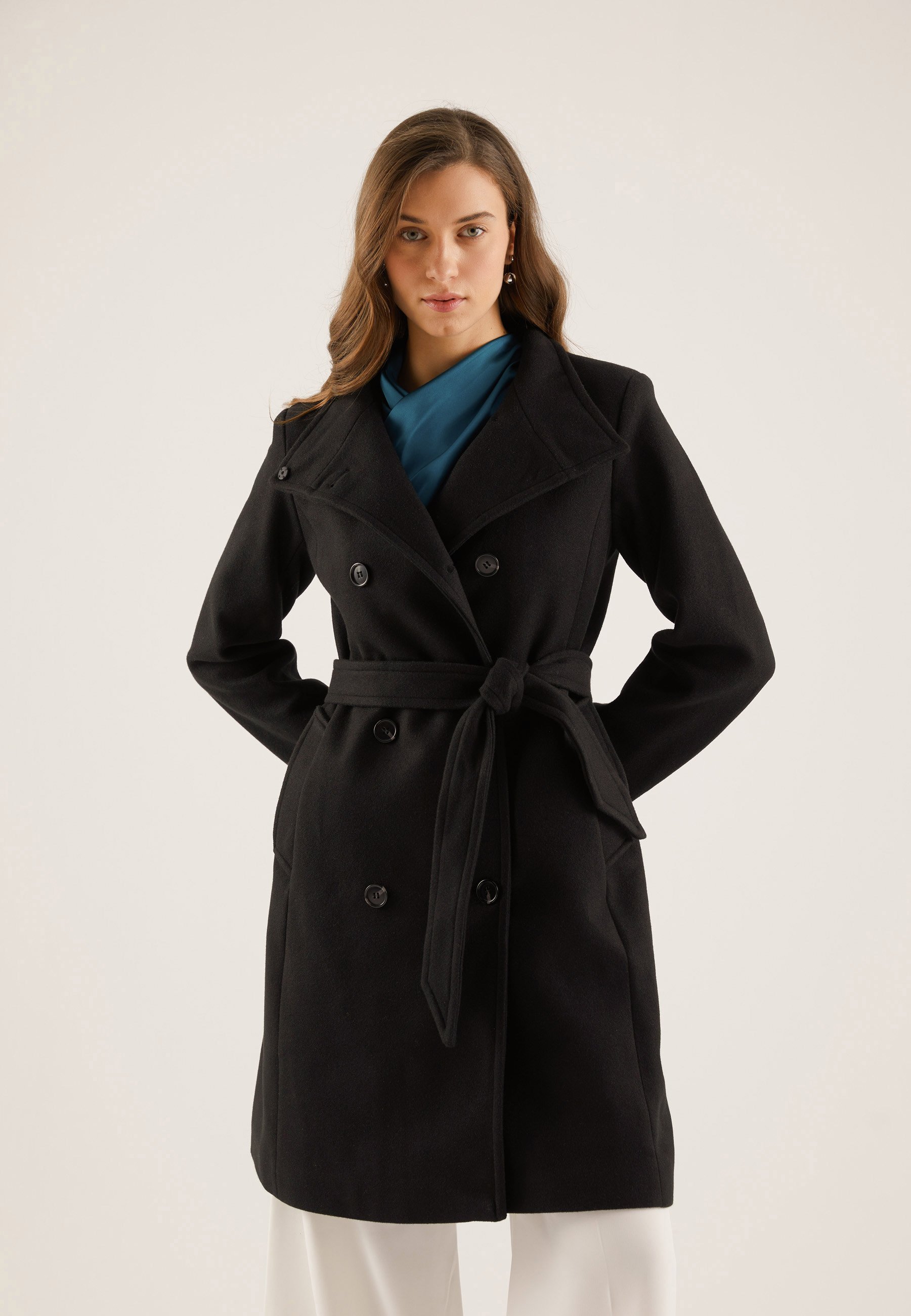 Manteau Anna Field Classic - noir