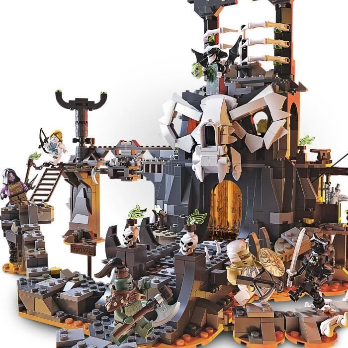 LEGO® NINJAGO® 71722 Le donjon du Sorcier du Crâne
