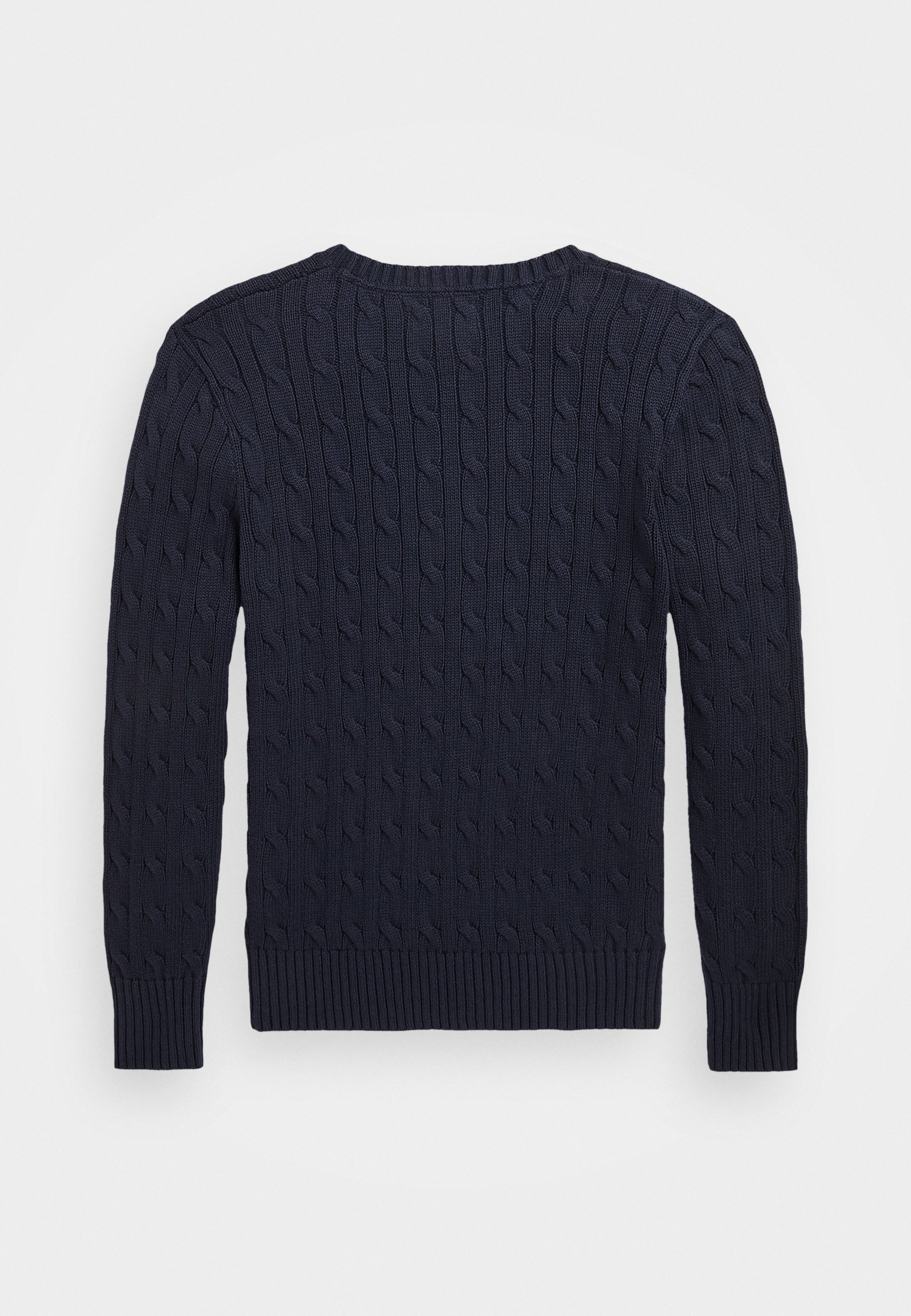 Polo Ralph Lauren kabelgebreide katoenen trui - Jumper - marineblauw