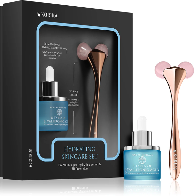 Conjunto de cuidados com a pele hidratantes KORIKA Korean Heritage