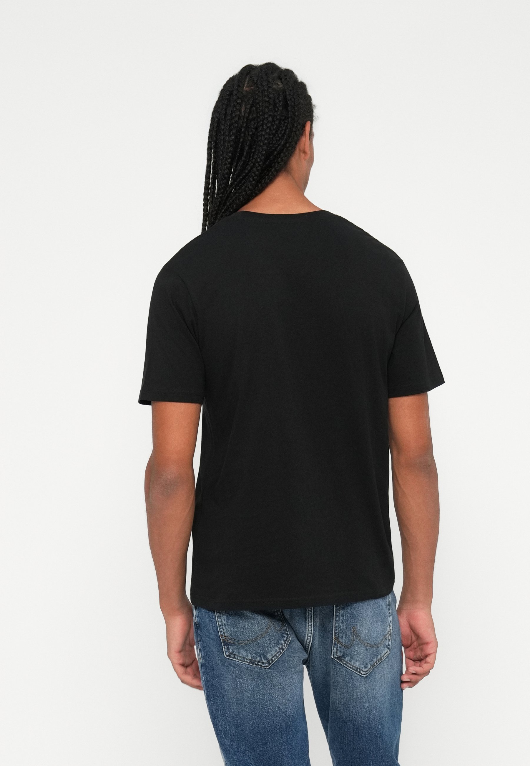 JJMAKOTO TEE 5PACK - T-shirts med print - white/antique/duffe/black/skyJack & Jones
