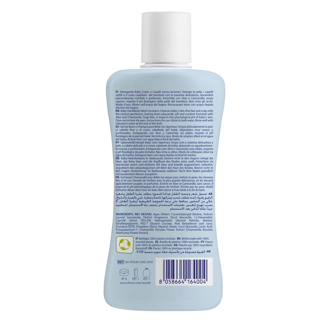 Natuurlijke Sensatie Gel en Shampoo - 200 ml