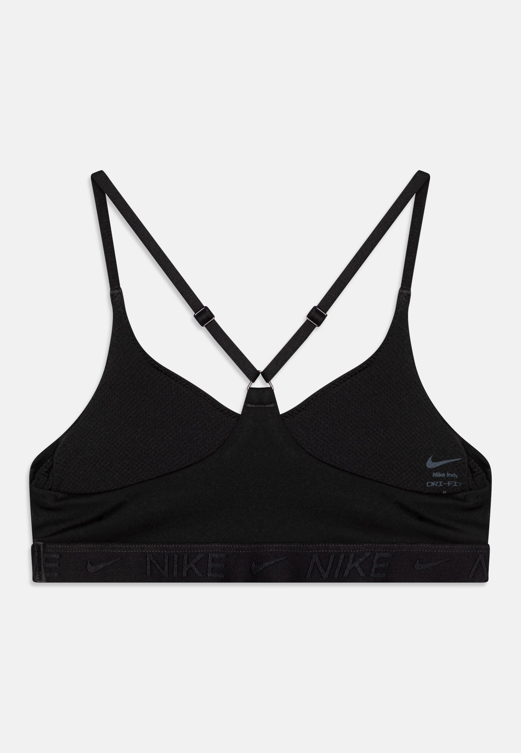 Soutien-gorge de sport Nike Performance DF INDY BRA - noir/blanc