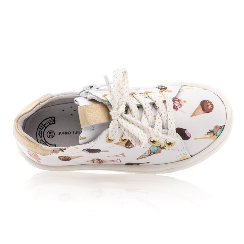 Cestini / scarpe da ginnastica Fille Blanc