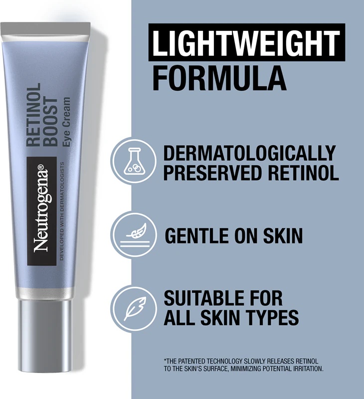 „Neutrogena Retinol Boost“ akių kremas