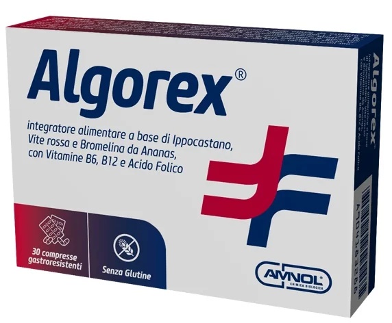 AMNOL Algorex 30 comprimidos sin gluten