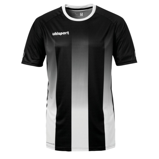 Černobílé tričko Uhlsport Stripe Mc