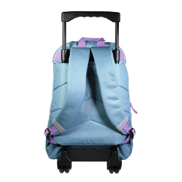 BAGTROTTER Frozen Rolling Backpack - Blue