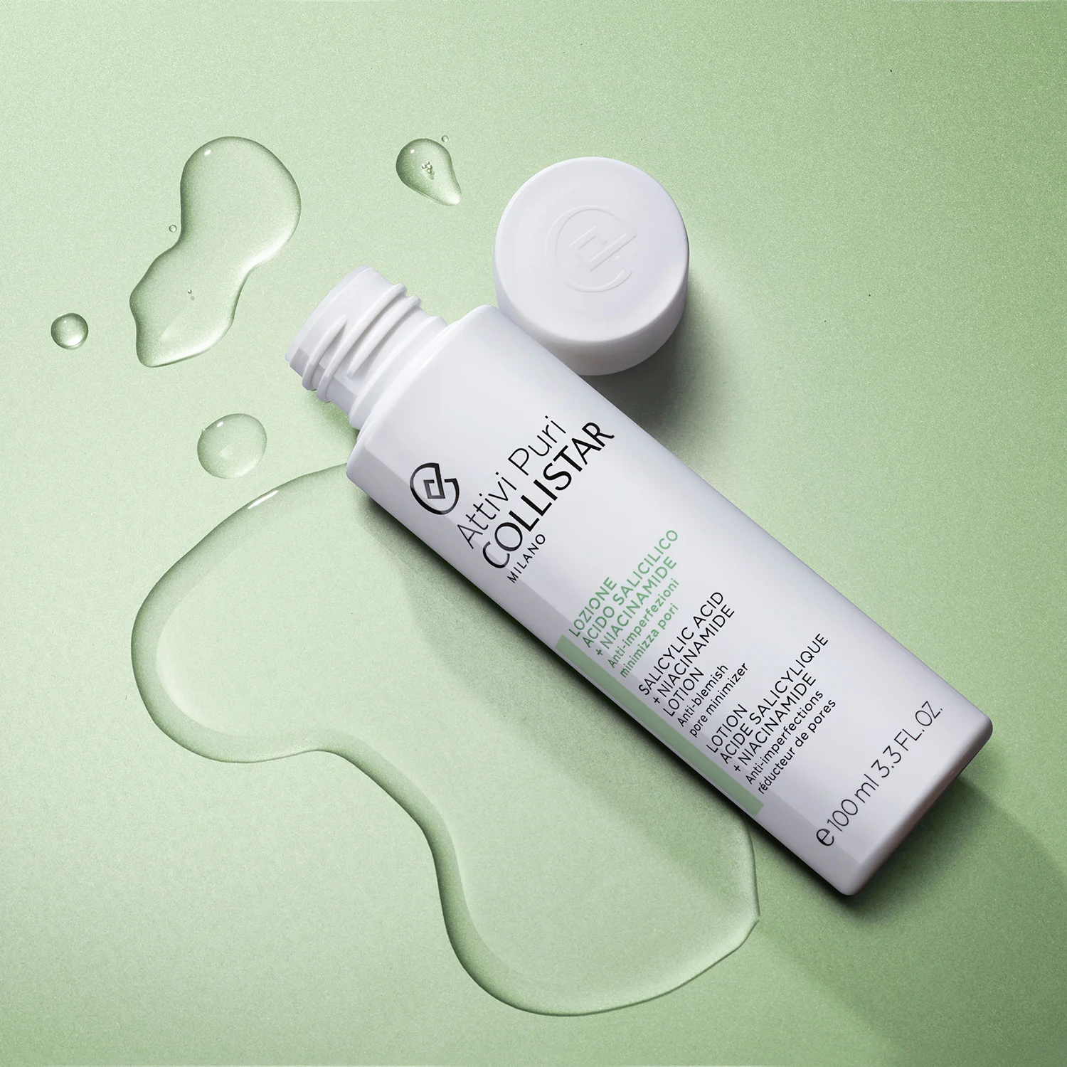 Attivi Puri Lozione Acido Salicilico + Niacinamide - Fluido viso antimperfezioni