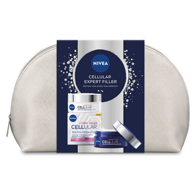 Nivea Pack Cellular Expert Filler Hyaluronic Acid -ihonhoitorutiinituotesetti 1 kpl 1 kpl
