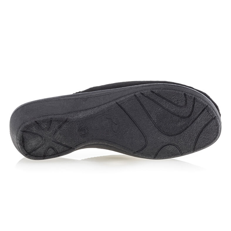 Pantofole nere da donna