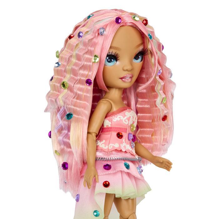 Rainbow High - Bambola alla moda Be Dazzling - Adeline Rose - 28 cm - Gemme scintillanti e accessori inclusi