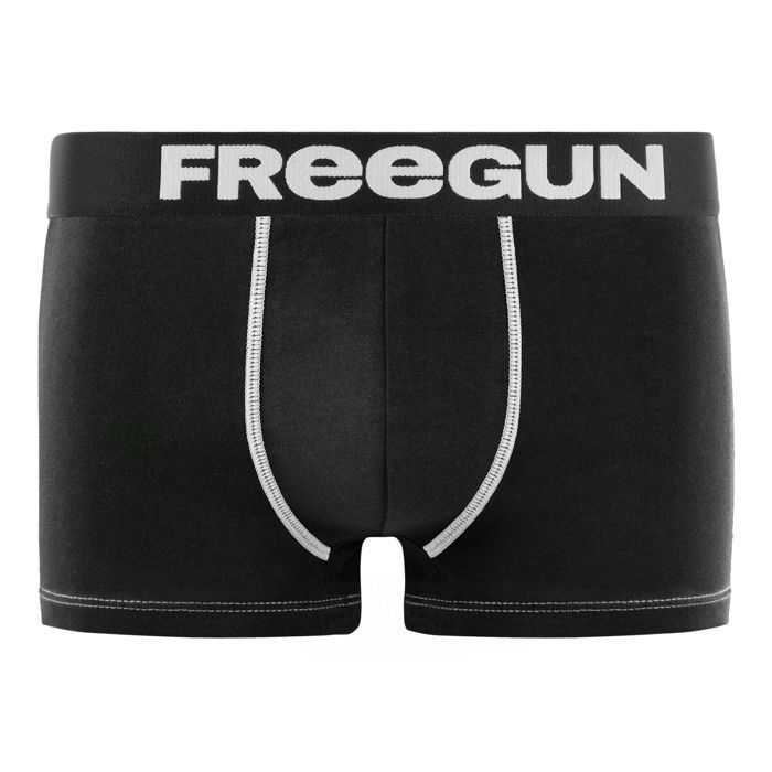 Boxer da ragazzo Freegun - Neri (confezione da 5)