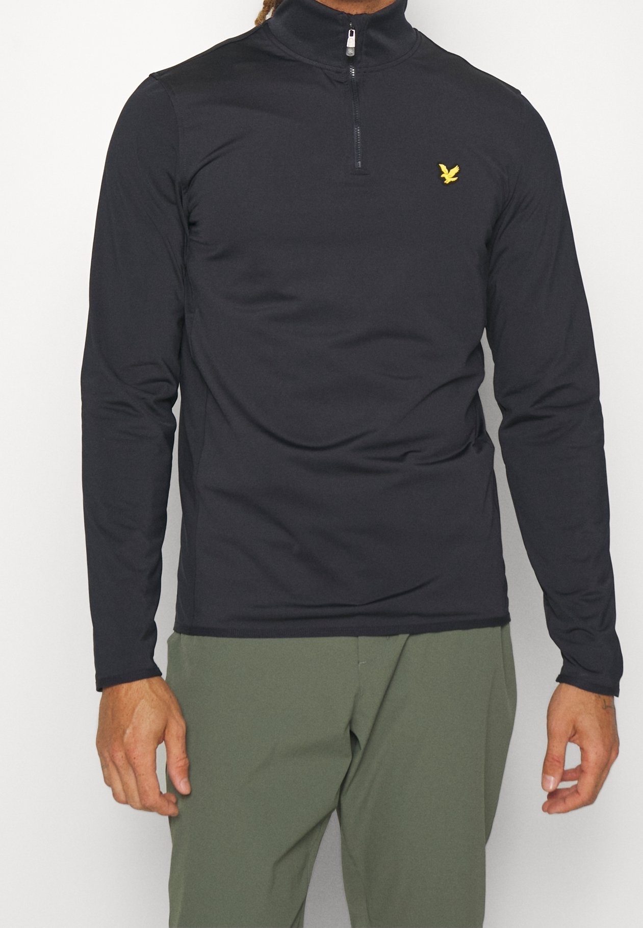 Lyle & Scott top met lange mouwen - donkerblauw