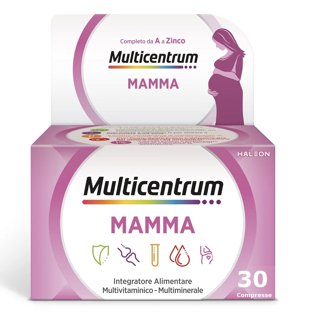 Multicentrum Multicentrum Mamma 30 comprimidos Multivitamínico para gestantes