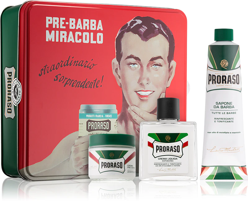 Sada na holenie pre mužov Proraso Set Whole Routine