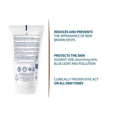 Ducray Melascreen Beskyttende Anti-kviser Væske Anti-kviser Ansiktsvæske Kombinasjonshud SPF50 50 ml 50 ml