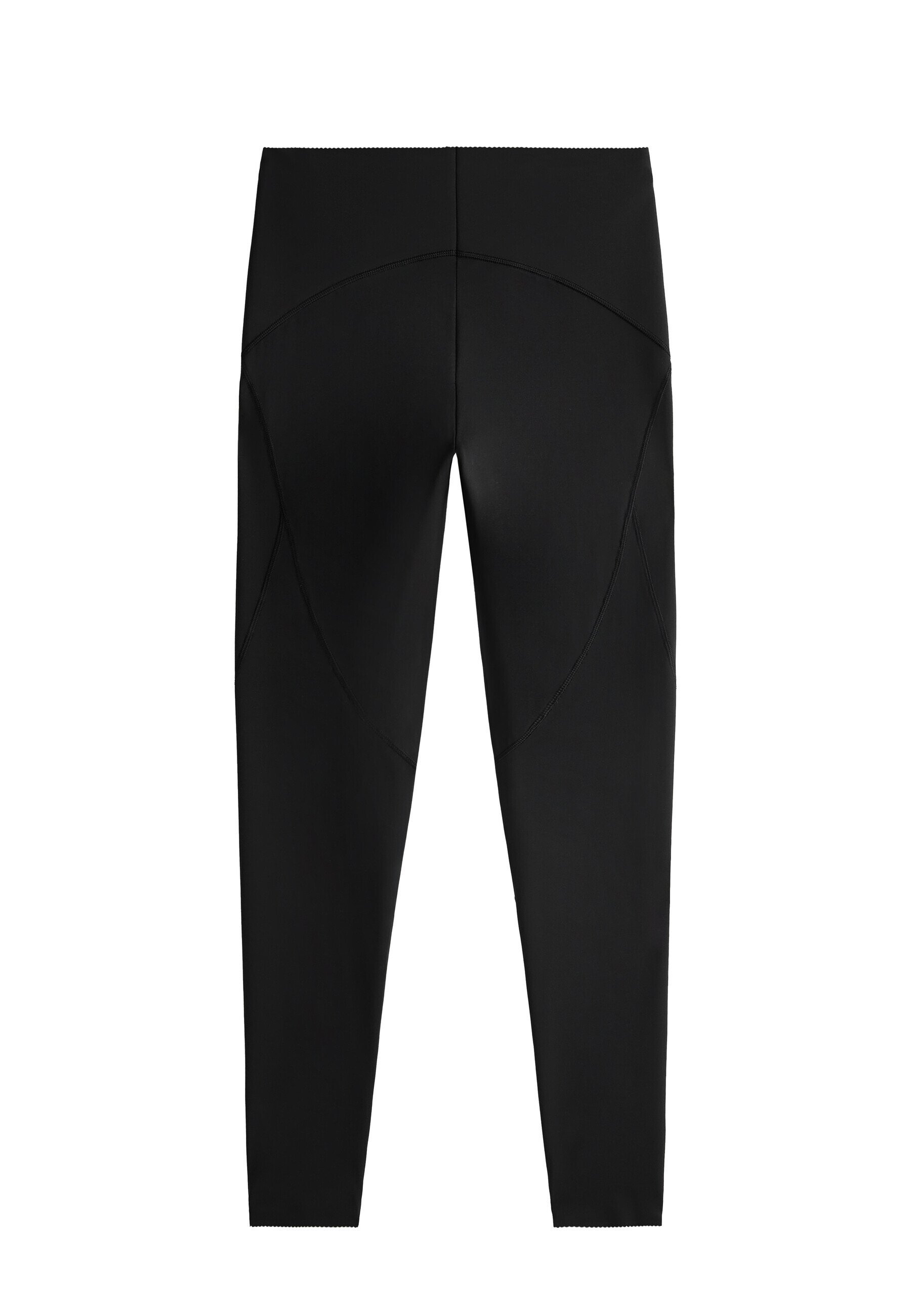 OYSHO BASIC COMPRESSIVE ANKLE-LENGTH - Legíny - Kalhoty - black