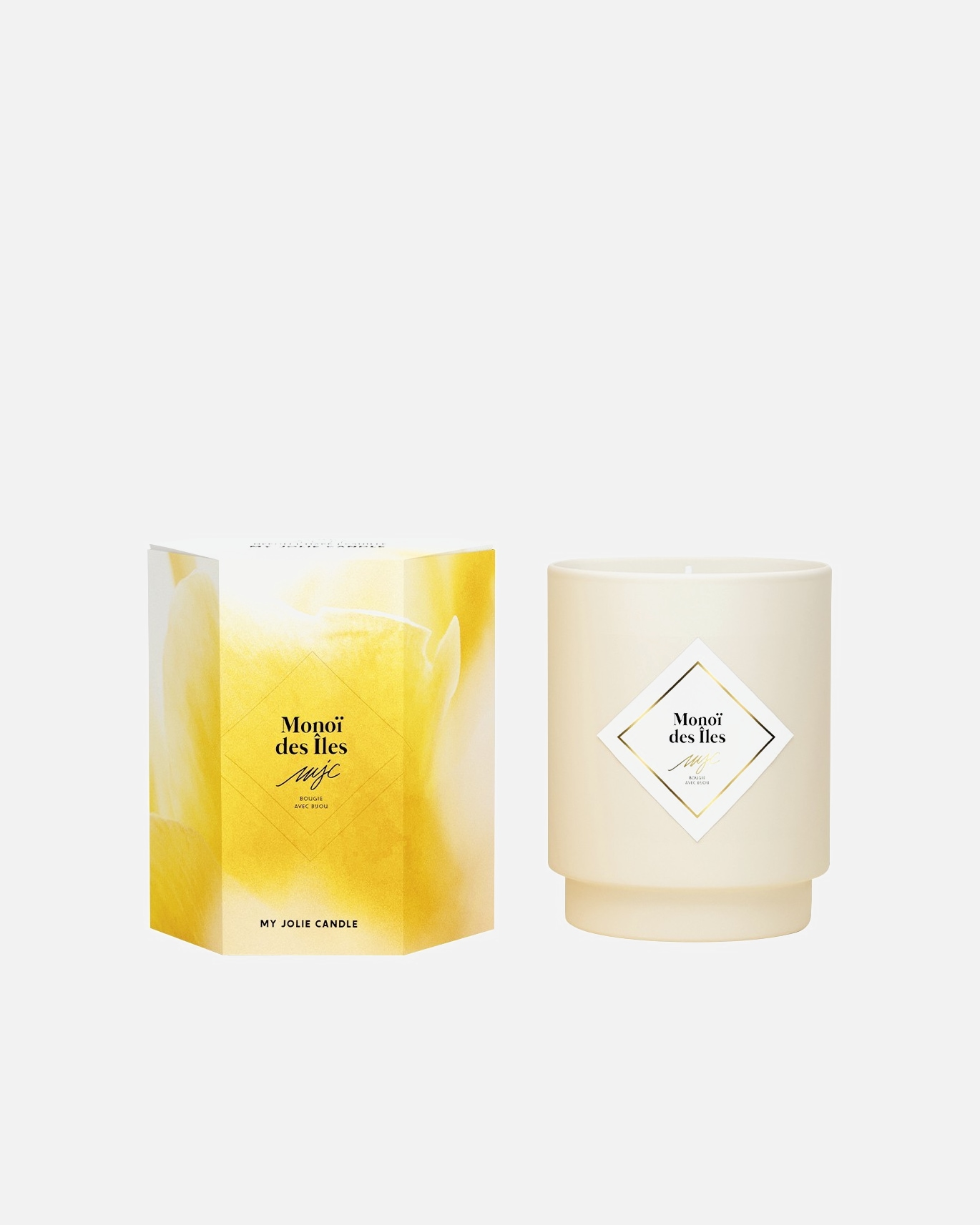 MY JOLIE CANDLE Bougie collier or monoï des îles