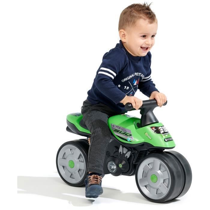 Porteur Moto - FALK - Bud Racing - Dès 12 mois - 100% Fabriqué en France - 40% de plastique recyclé