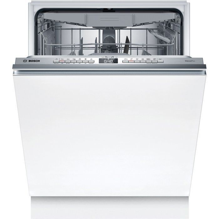 Lavastoviglie BOSCH SMV4HCX07E SER4 completamente integrata - 14 coperti - 60 cm di larghezza - 42 dB - 6 programmi - Cassetto portaposate
