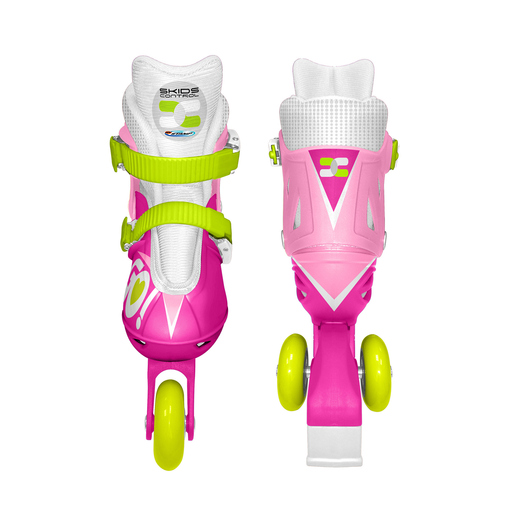 3-wielige skates met antislipoppervlak, maat 27-30