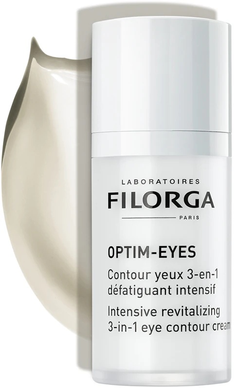 FILORGA OPTIM-EYES nega za oči proti gubam, zabuhlosti in temnim kolobarjem pod očmi