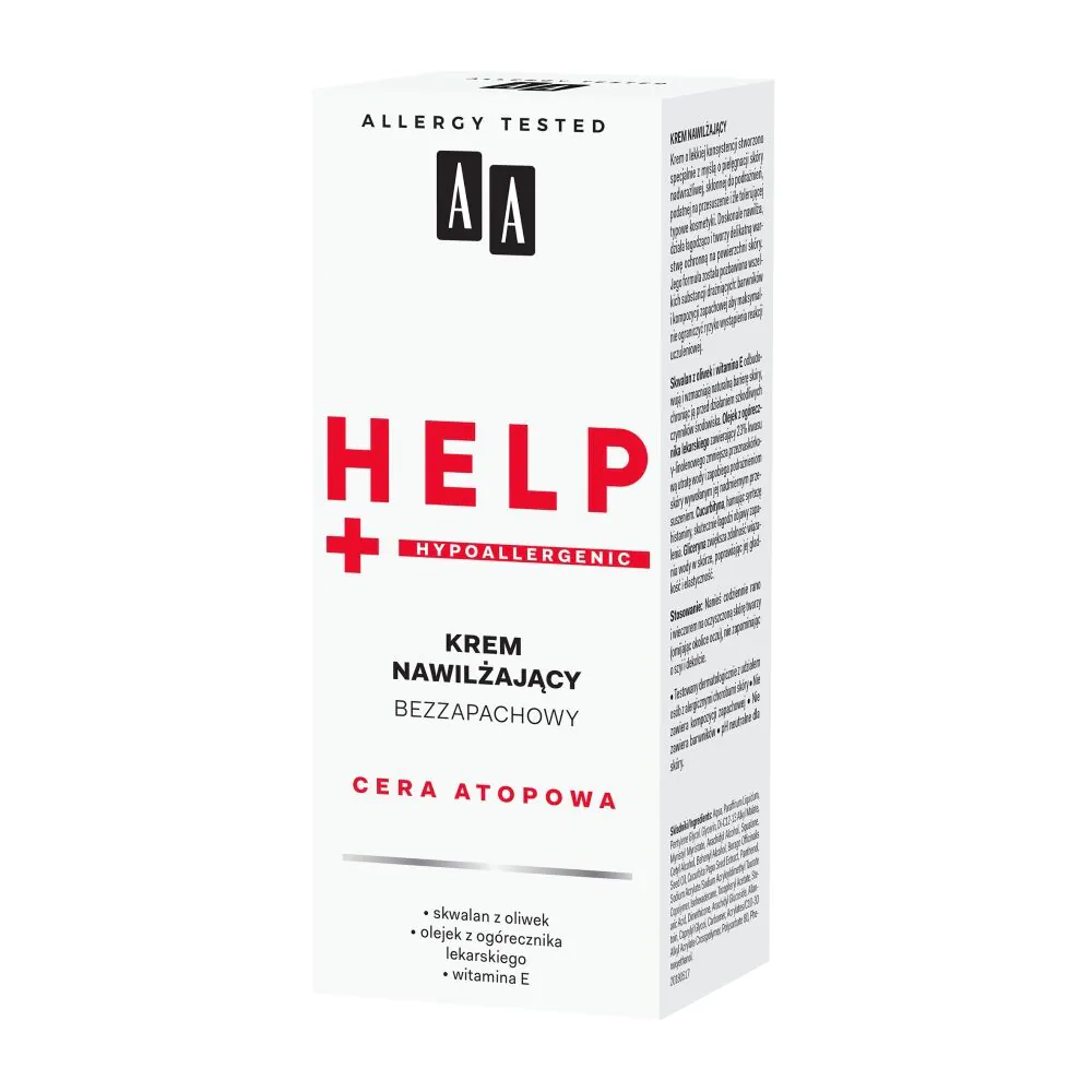 AA Help Cera Atopowa Krem nawilżający bezzapachowy