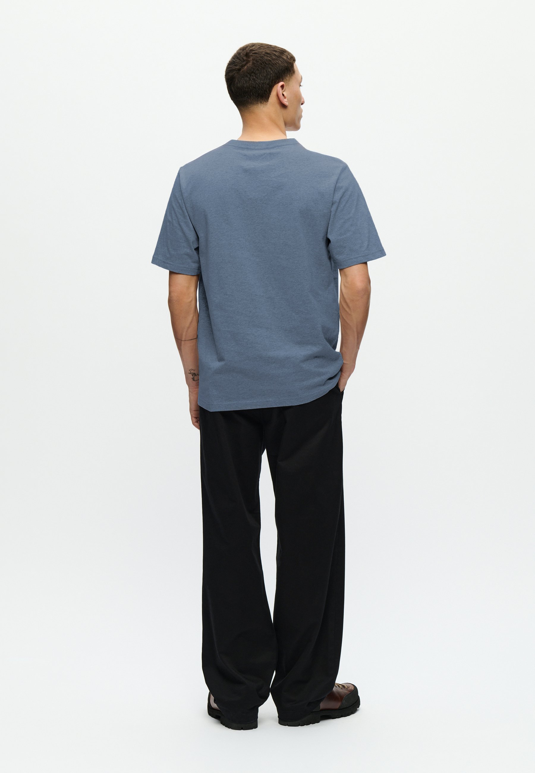 T-shirt basique WOOD WOOD - bleu