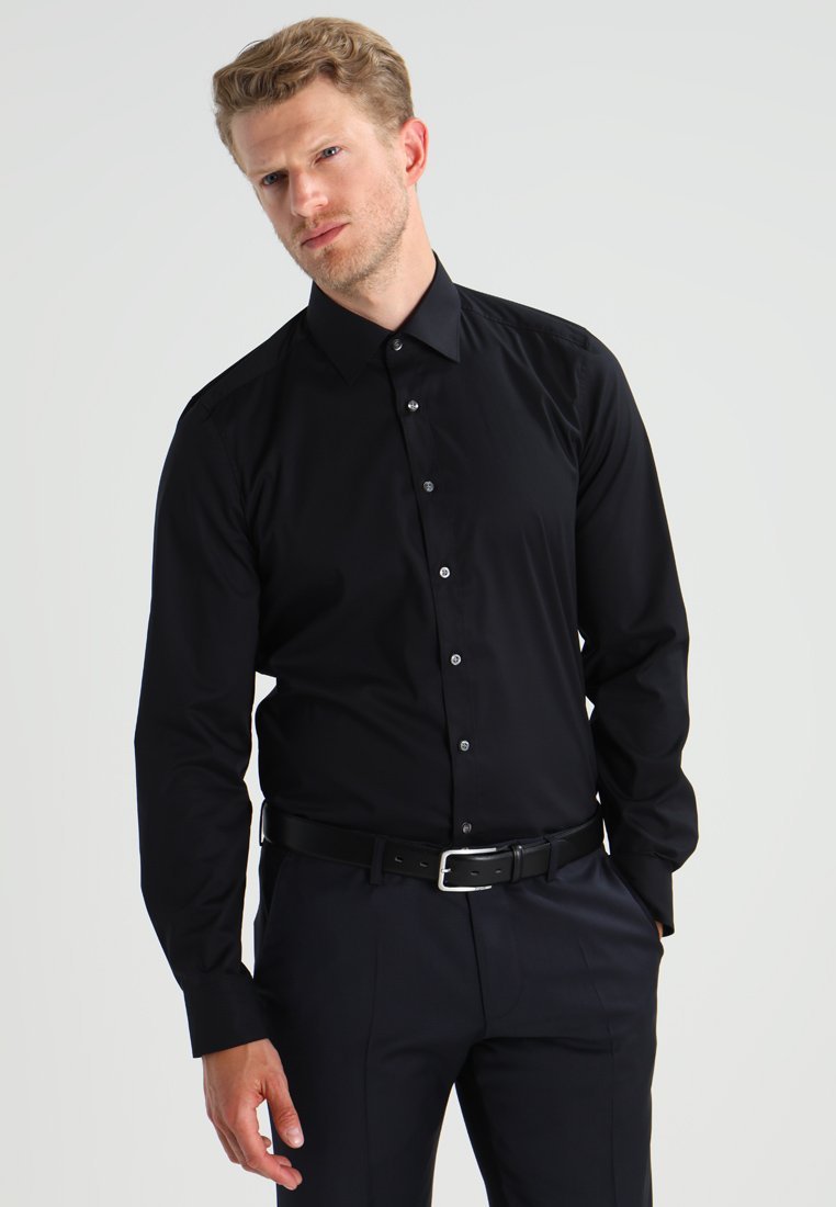 OLYMP Level Five BODY FIT - Formal shirt - black