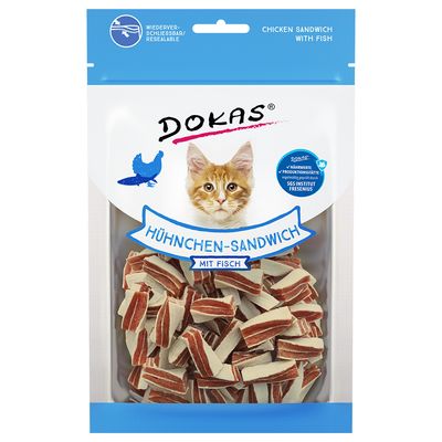 Sandwich au poulet et poisson Dokas