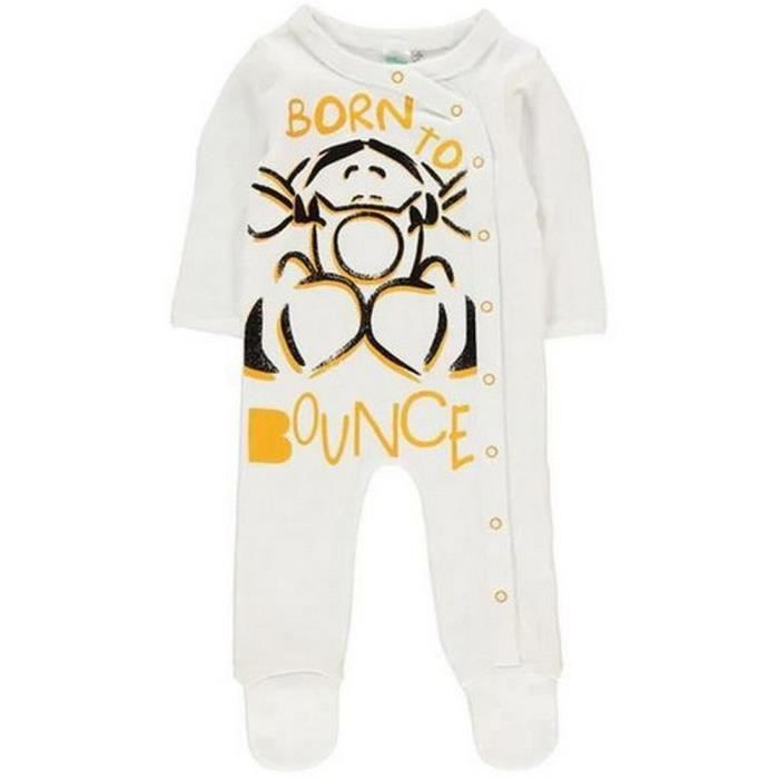Pyjama - DISNEY - Tigrou - 4 pièces - 100% Coton - Bébé Garçon - Lavable en machine