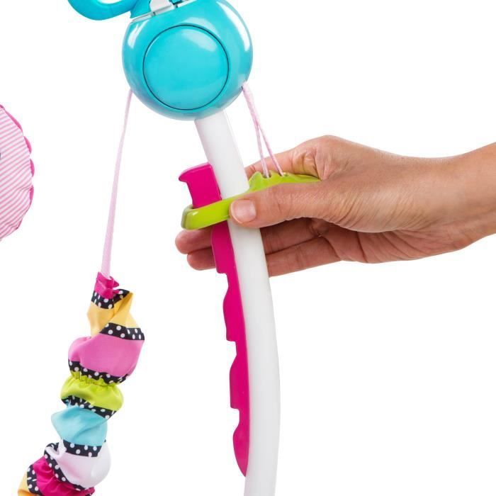 Minnie Mouse loopstoel met springgedeelte - Roze - Licht en geluid - DISNEY BABY