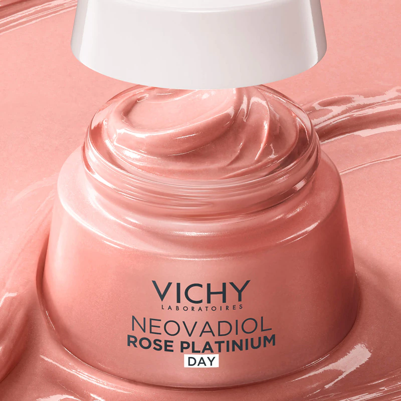 Creme de dia iluminador e firmador Vichy Neovadiol Rose Platinum Complex para pele madura