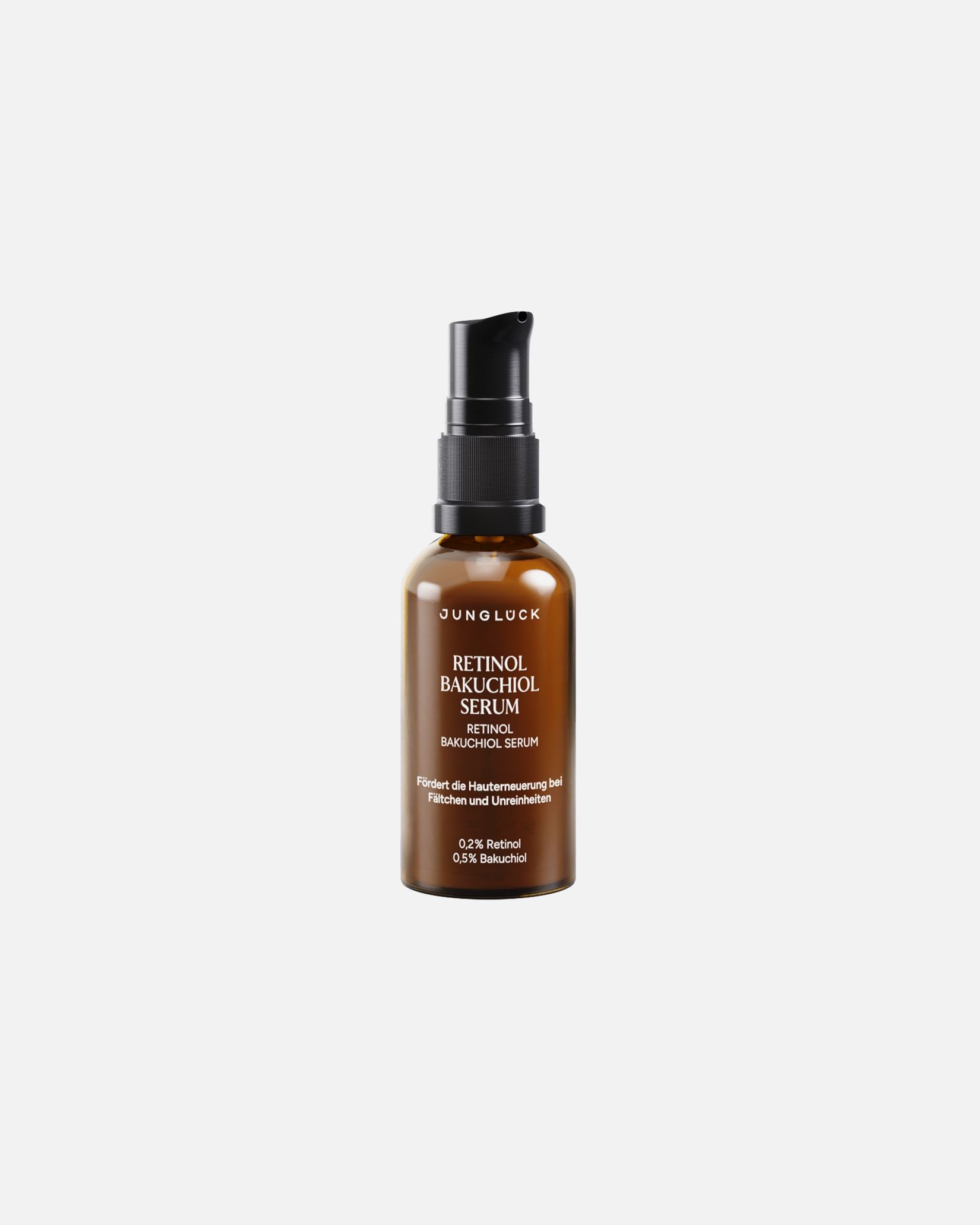 Junglück pretnovecošanās serums ar retinolu un bakuhiolu – 30 ml