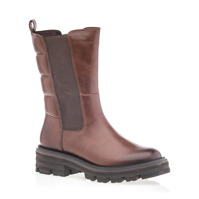 Braune Damenstiefel / Stiefeletten