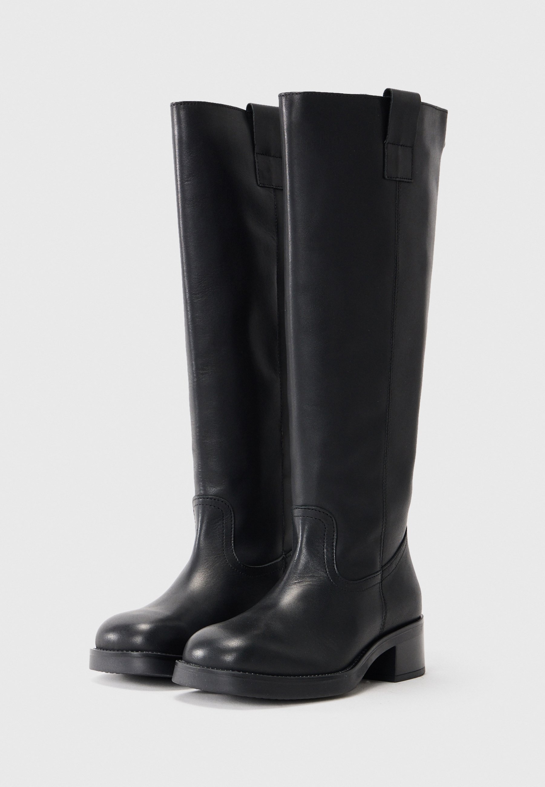 Steve Madden BANNER - Kovbojské/motorkářské boty - black