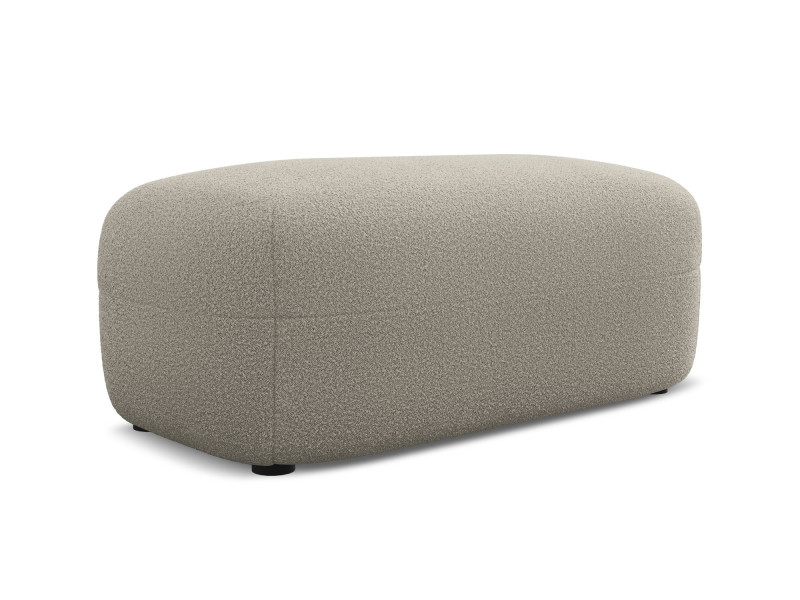 Pufa Moana boucle 92x48 cm ciemny beż
