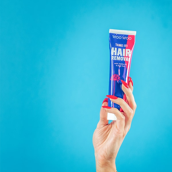 Crema depilatoria Woo Woo para usar en la ducha