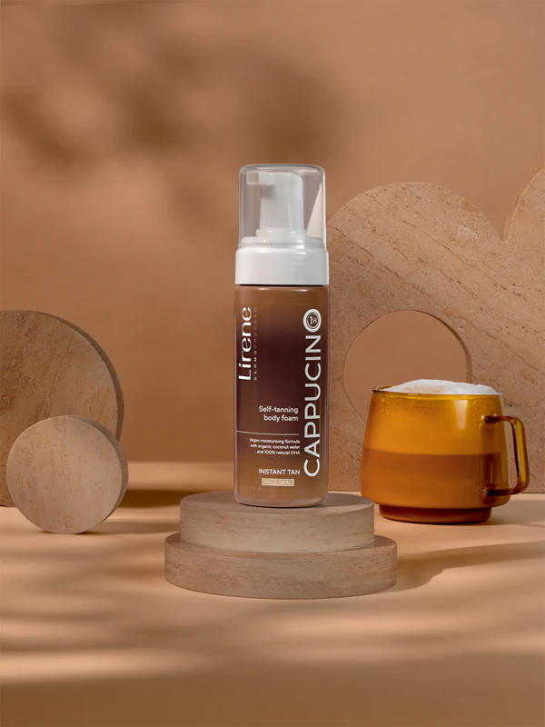 Bronzující pěna Lirene Perfect Tan pro světlou pleť