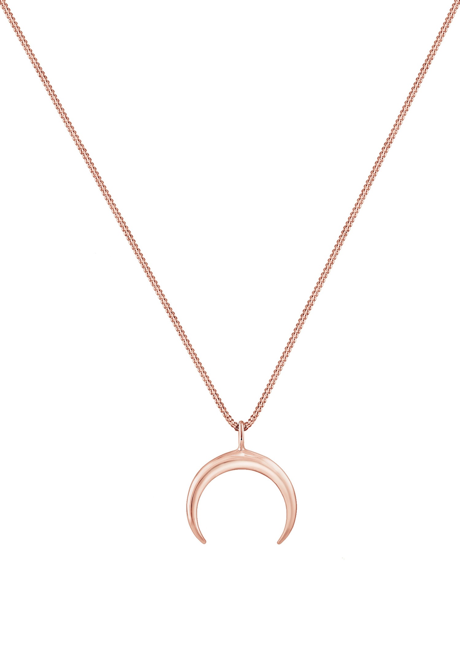 Elli Femmes Croissant Demi-lune Astro Blogueur en Argent Sterling 925